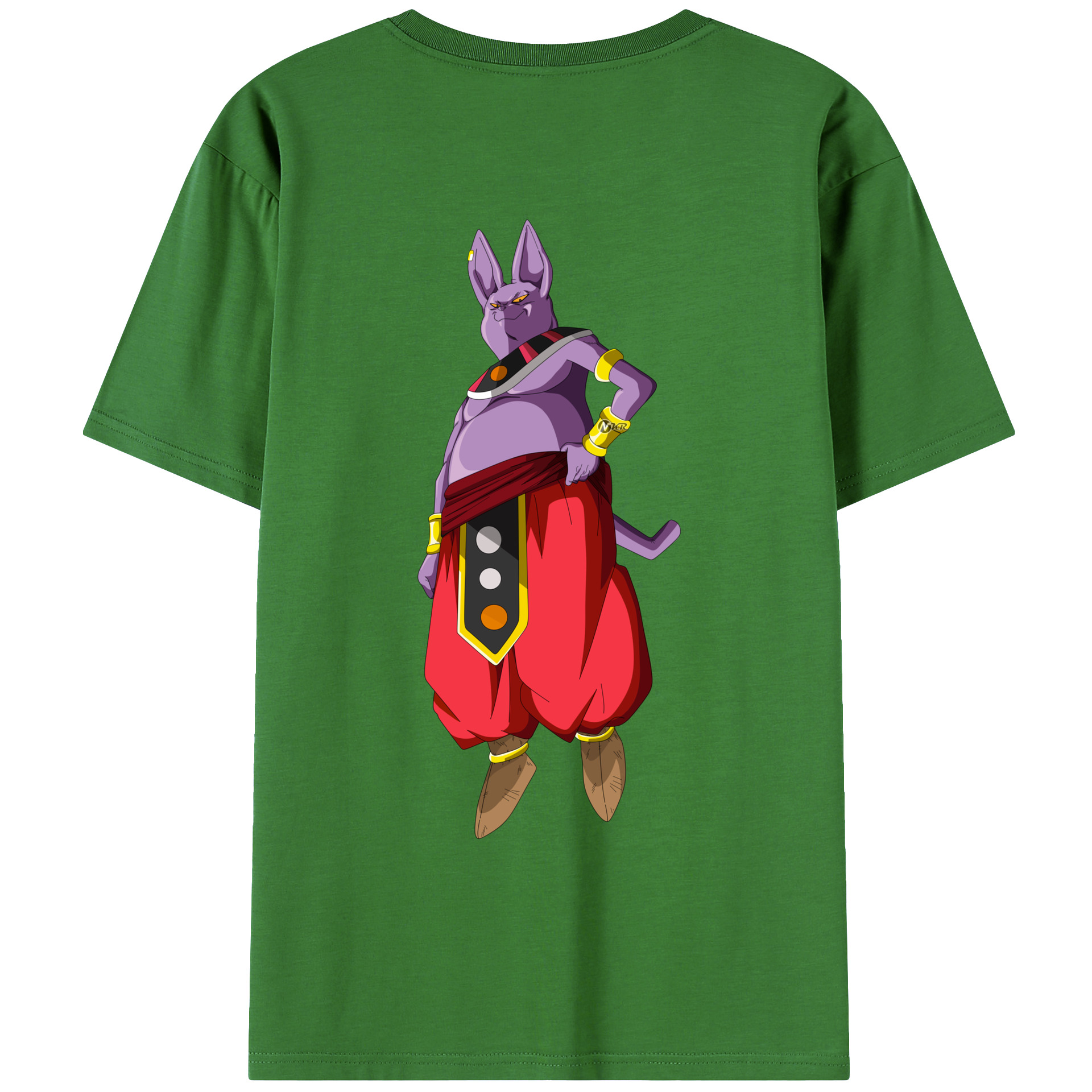 （画像用） ドラゴンボール シャンパ DRAGON BALL Champa レディース半袖Tシャツ(バックプリント)